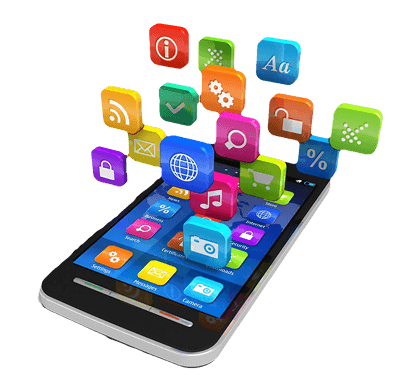 Smartphone com aplicativo da Diocese de Lins