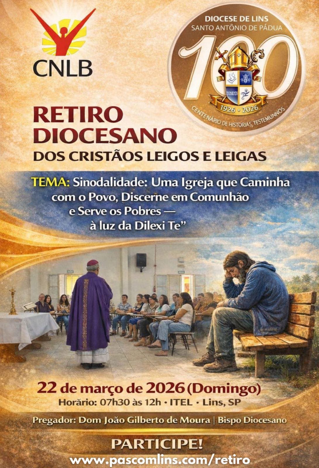 Retiro Diocesano dos Cristãos Leigos e Leigas